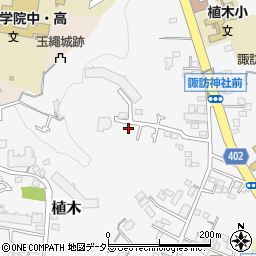神奈川県鎌倉市植木210-2周辺の地図