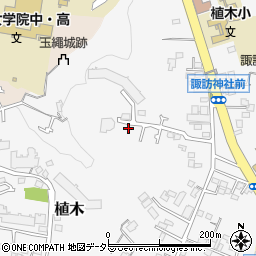神奈川県鎌倉市植木210周辺の地図