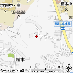 神奈川県鎌倉市植木210-3周辺の地図