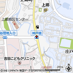 神戸橋周辺の地図