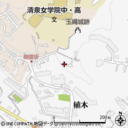 神奈川県鎌倉市植木425-3周辺の地図