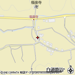 京都府綾部市白道路町姥ケ谷周辺の地図