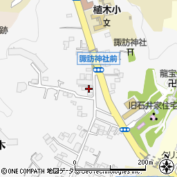 神奈川県鎌倉市植木76-17周辺の地図