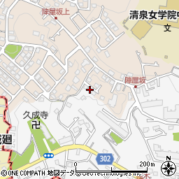 神奈川県鎌倉市植木469-13周辺の地図