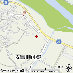 滋賀県高島市安曇川町中野1485周辺の地図