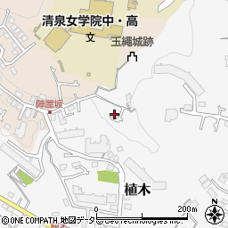 神奈川県鎌倉市植木425-44周辺の地図