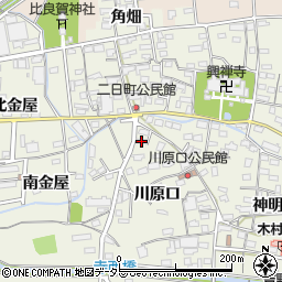 愛知県犬山市羽黒川原口30周辺の地図