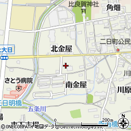 愛知県犬山市羽黒北金屋10周辺の地図