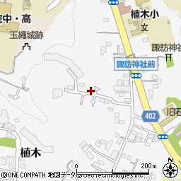 神奈川県鎌倉市植木72-3周辺の地図