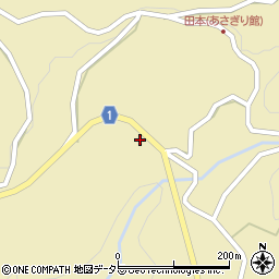 長野県下伊那郡泰阜村6743周辺の地図