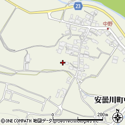 滋賀県高島市安曇川町中野615周辺の地図