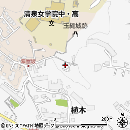 神奈川県鎌倉市植木425-45周辺の地図