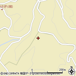長野県下伊那郡泰阜村7213周辺の地図