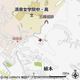 神奈川県鎌倉市植木425-46周辺の地図