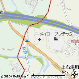 岐阜県大垣市上石津町牧田735周辺の地図