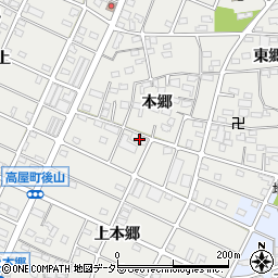 愛知県江南市勝佐町本郷184周辺の地図