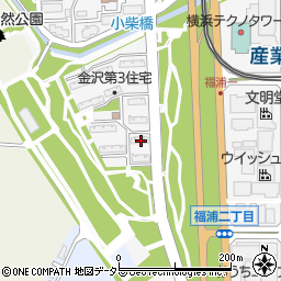 金沢ＳＴ市営金沢第三住宅周辺の地図