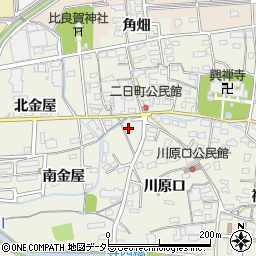 愛知県犬山市羽黒川原口40周辺の地図