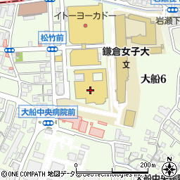 鎌倉芸術館周辺の地図
