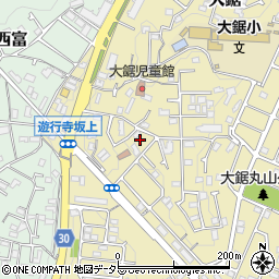 神奈川県藤沢市大鋸990周辺の地図