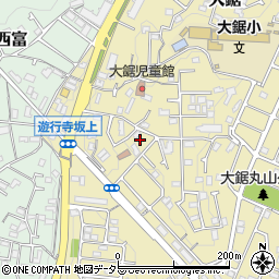 神奈川県藤沢市大鋸990-15周辺の地図