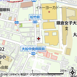 セルアージュ鎌倉大船周辺の地図