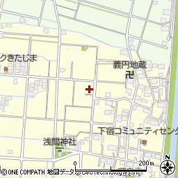 岐阜県大垣市墨俣町下宿105周辺の地図