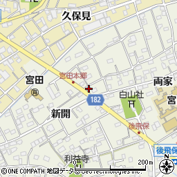 江南警察署宮田交番周辺の地図