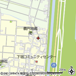 岐阜県大垣市墨俣町下宿35周辺の地図