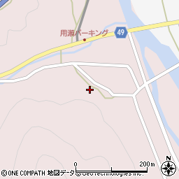 鳥取県鳥取市用瀬町美成周辺の地図
