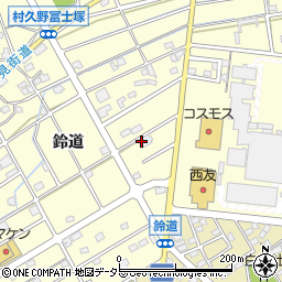 石窯パン工房・アヴァンセ　江南店周辺の地図