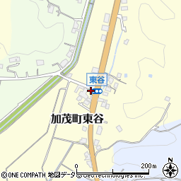 島根県雲南市加茂町東谷43周辺の地図