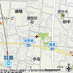 愛知県犬山市羽黒小安1周辺の地図