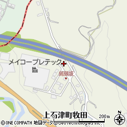 岐阜県大垣市上石津町牧田782周辺の地図