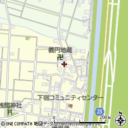 岐阜県大垣市墨俣町下宿39周辺の地図