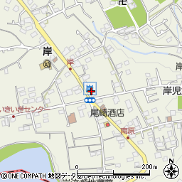 神奈川県足柄上郡山北町岸1332周辺の地図