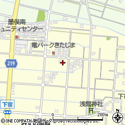 岐阜県大垣市墨俣町下宿569-3周辺の地図