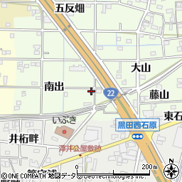 愛知県一宮市更屋敷南出62-2周辺の地図