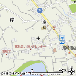 神奈川県足柄上郡山北町岸2013周辺の地図