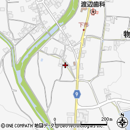 京都府綾部市物部町東中磧18周辺の地図