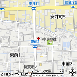 ライオンズマンション大垣第２周辺の地図