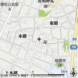 倉知義治税理士事務所周辺の地図