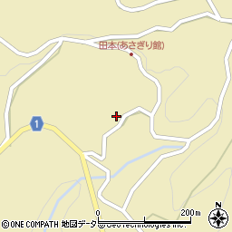 長野県下伊那郡泰阜村6858周辺の地図