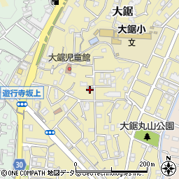 神奈川県藤沢市大鋸942周辺の地図
