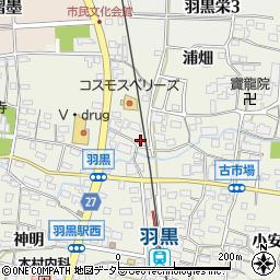 愛知県犬山市羽黒鳳町106周辺の地図