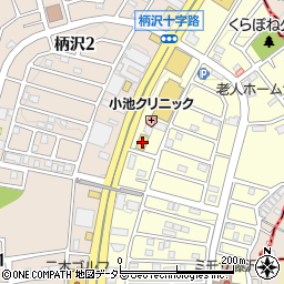 ワークマン藤沢柄沢店周辺の地図