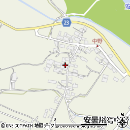 滋賀県高島市安曇川町中野317周辺の地図