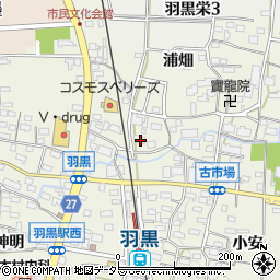 愛知県犬山市羽黒鳳町103周辺の地図