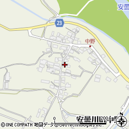 滋賀県高島市安曇川町中野301周辺の地図