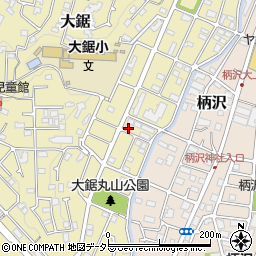 神奈川県藤沢市大鋸1014-2周辺の地図